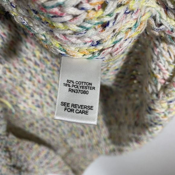 Cato Sweater Knitted Medium Multi-color Long Sleeve - Picture 5 of 5